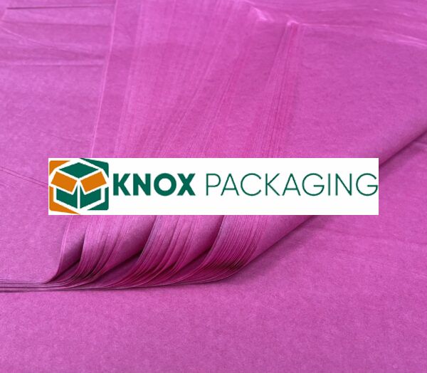 500 Sheets Acid Free Tissue Paper 500x750mm 17gsm Burgundy