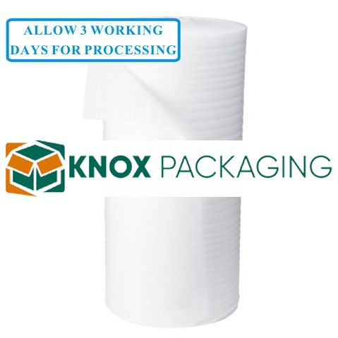 12mm Thick 1200mm x 40m Polyfoam Wrap