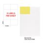 100pcs 8UP A4 Mailing Address Sticker Labels Self Adhesive