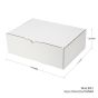 100pcs 310 x 225 x 102mm Diecut Mailing Box White