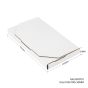200pcs 180 x 100 x 16mm Diecut Flat Mailing Box White