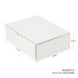 100pcs 175 x 130 x 55mm Diecut Mailing Box White