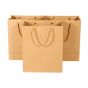 150pcs Kraft Paper Shopping Carry Bag 280×330+100mm