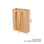 400pcs Kraft Paper Shopping Carry Bag 150×200 + 60mm