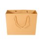 250pcs Kraft Paper Shopping Carry Bag 200×200+110mm