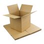 25pcs Regular Slotted 350 x 350 x 350mm Cube Mailing Box Brown
