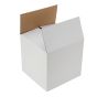 25pcs Regular Slotted 180 x 180 x 180mm Mailing Box White