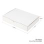 100pcs 310 x 225 x 55mm Diecut Mailing Box White