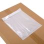 500pcs 175mm x 230mm Invoice Enclosed Sticker Pouch Doculopes Plain RECYCLED
