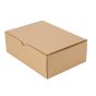 50pcs 310 x 225 x 102mm Diecut Mailing Box Brown Heavy Duty