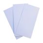 1000pcs DL White Plainface Envelopes 110x220mm 80GSM