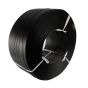 19mm x 1000m Plastic Hand Strap Black Polypropylene Strapping