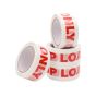 36Rolls 48mm x 75m Top Loading Only Pre-Printed Packaging Tape