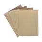 100pcs 240x345mm Corrugated Paper Mailer Brown