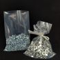 1000pcs 200mm x 250mm Open Top Clear Poly Bags 50um