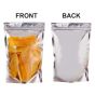 100x Stand Up Pouches Clear Front with Foil Back 240x335mm