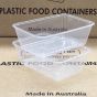 750ML FREEZER GRADE Rectangle Plastic Takeaway Container 500/Carton