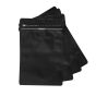 1KG Black Coffee Bag 140um Air Degassing Valve 100pcs