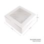 Patisserie Square Window Cake Box 12x12x6 inch