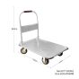 Folding Platform Trolleys Heavy duty 900x600mm 300KG