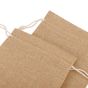 50pcs Gunny Sack String Bags Drawstring 120mm x 180mm