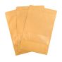 300x Kraft Paper Stand Up Pouches with Window-Coated-250x350mm 130um