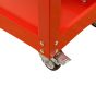 Tool Cart Picking Trolley 3-Tier Load capacity-300kg Red