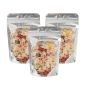500x Stand Up Pouches Clear Front with Foil Back 100x150mm 130um