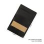 500x Black Stand Up Pouches with Window-Coated-120x200mm 130um