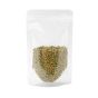 500x Clear Stand Up Pouches Zipper Bag 120x200mm 130um