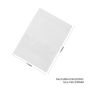 500x White Stand Up Pouches with Window-Coated-140x200mm 130um