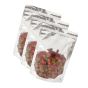 500x Stand Up Pouches Clear Front with Foil Back 160x240mm 130um