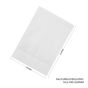 300x White Stand Up Pouches with Window-Coated-180x260mm 130um