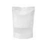 300x White Stand Up Pouches with Window-Coated-230x330mm 130um