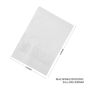 300x White Stand Up Pouches with Window-Coated-200x300mm 130um