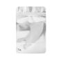 500x Stand Up Pouches Clear Front with Foil Back 90x140mm 130um