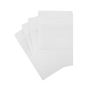 500x White Stand Up Pouches with Window-Coated-90x140mm 130um