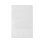 500x White Stand Up Pouches with Window-Coated-90x140mm 130um