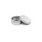 40ML Aluminium Tin Jar Base & Lid Screw Cap 100 per carton