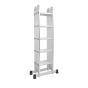 5.9M Aluminium Multipurpose Folding ladder Capacity 150KG