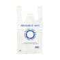 Medium Reusable Plastic Carry Bag 40um 700/Ctn