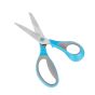 12x Blue Soft Grip 18cm Scissors 1.8mm Blade