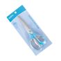 12x Blue Soft Grip 20.5cm Scissors 1.8mm Blade