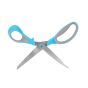 12x Blue Soft Grip 23.5cm Scissors 2.5mm Blade