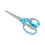 12x Blue Soft Grip 23.5cm Scissors 2.5mm Blade