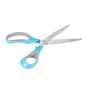 12x Blue Soft Grip 25.5cm Scissors 2.5mm Blade