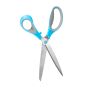 12x Blue Soft Grip 25.5cm Scissors 2.5mm Blade
