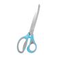 12x Blue Soft Grip 25.5cm Scissors 2.5mm Blade