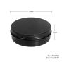 100ML BLACK Aluminium Tin Jar Base & Lid Screw Cap 100 per carton