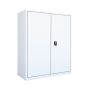 White Steel Storage Cupboard Lockable Cabinet 1020*905*460mm